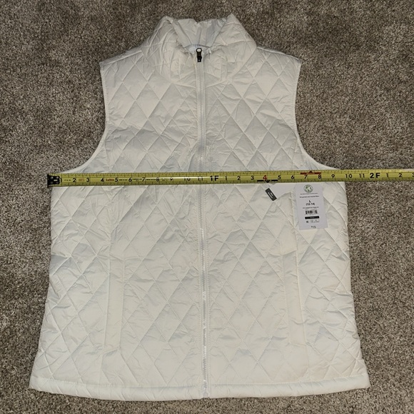 NWT Time and Tru White Vest - Picture 5 of 5